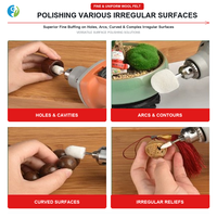 Roue de polissage cylindrique en feutre de laine OEM avec tige de 3 mm et 6 mm pour le polissage fin des moules, du métal, des bijoux et des miroirs