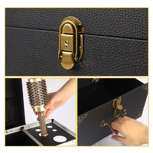Carrito de Peluquería con Ruedas, Maleta de Maquillaje Rodante, Maleta de Barbero, Maleta de Viaje para Estilistas - Product Image 3