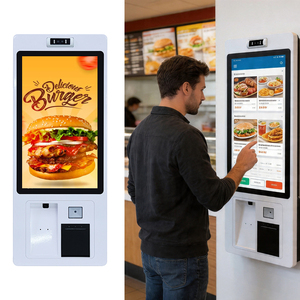 Self Service Food Order Kiosk Floor Standing Commercial Checkout Terminal Device - Product Image 1