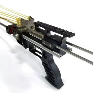 Resortera Telescópica <span class=keywords><strong>de</strong></span> Metal <span class=keywords><strong>de</strong></span> Alta Calidad con Vara Larga y Mira Láser, <span class=keywords><strong>Potente</strong></span> Arco para <span class=keywords><strong>Caza</strong></span> al Aire Libre y Tiro <span class=keywords><strong>de</strong></span> Larga Distancia - Product Image 4