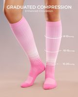 Chaussettes de compression montantes ciblées respirantes pour retarder la fatigue musculaire – Vente en gros de chaussettes de sport