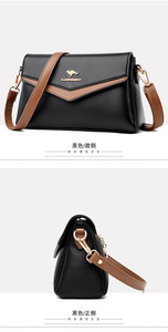 Luxury Casual <b>Purse</b> Ladies for Pu Leather Women Shoulder Tote Hand Bag Lady Handbag High Quality - Product Image 4