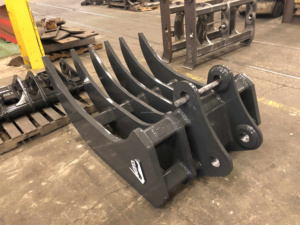 Nouvelle condition Mini pelle godet racine râteau pompe pour fermes pelle tamis et Construction défrichement des terres
