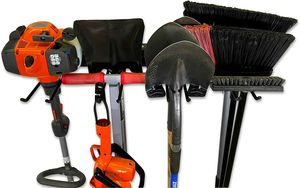 Estante de almacenamiento para herramientas, organizador de montaje en pared de garaje, resistente, de acero sólido, 2022 - Product Image 6