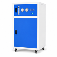 Distributeur d'eau commercial compact bleu 120L/H avec traitement adoucissant et osmose inverse, garantie 1 an, origine Hebei