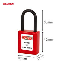 Cadenas de sécurité à manille isolante en nylon BD-8531