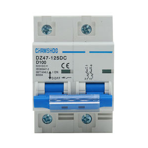 Disjoncteur miniature DZ47-125 125A 400V 6kA 1P2/<span class=keywords><strong>P3P</strong></span> Interrupteur aérien Protection domestique Haute intensité Boîtier en plastique - Product Image 1