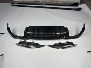 Difusor Trasero de Fibra de Carbono Estilo AO para <span class=keywords><strong>BMW</strong></span> Serie 3 G20 <span class=keywords><strong>330i</strong></span> M340i Sport Pre Lci 2019-<span class=keywords><strong>2022</strong></span>, Divisor de Parachoques Trasero - Product Image 5