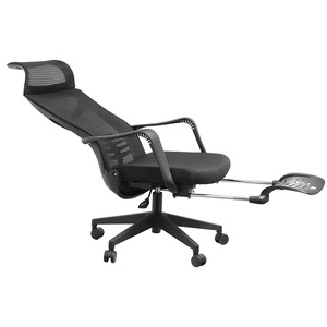 Ergonomic reclining office <b>chair</b> with footrest, employee computer <b>chair</b>, mesh lumbar support, breathable swivel <b>chair</b>. - Product Image 1