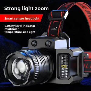 Powerful Bright Rotary Zoomable <b>Led</b> Headlamp 5 Modes Adjustable Usb Rechargeable Dimmable <b>Motion</b> <b>Sensor</b> 5-25 Hours Camping - Product Image 6