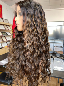 Perruque en cheveux humains vierges européens de haute qualité 13x6 HD Lace Front sans colle avec cheveux de bébé et densité de 180% transparente pour la dentelle - Product Image 3
