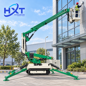12m 16m 18m 24m Hydraulic <strong>Tracked</strong> Spider Man Lift Electric Telescopic Crawler Towable Boom Lift <strong>Cherry</strong> <strong>Picker</strong> - Product Image 6