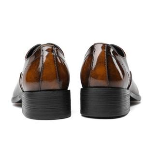 2026 New Genuine Leather Waterproof Breathable Evergreen Oxfords Ankle Lace-Up <b>Shoes</b> Men Washable Goodyear Handcrafted Retro - Product Image 4