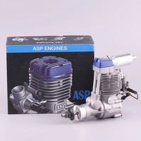 Moteur à méthanol ASP à trois pales FS120AR, classe 120, quatre temps, 20cc, pour avion modèle RC à aile fixe en métal