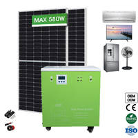 Système d'énergie solaire compact hors réseau 6KW WON-W1-1AP6000W pour maison résidentielle