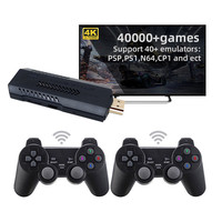 X2 plus lecteur de jeu vidéo 4k famille classique TV Console de jeu 30000 jeux autocollant de jeu rétro portable pour psp