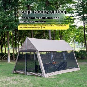 Tente imperméable pour camping, pare-soleil et <span class=keywords><strong>moustiquaire</strong></span> pour la pêche en plein air, protection solaire, salon, 8-12 personnes - Product Image 2
