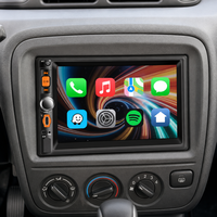 Autoradio stéréo Plug and Play pour Nissan Rogue Versa Sentra Frontier Cube avec CarPlay, Android Auto, écran tactile et Bluetooth