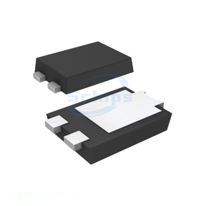 BOM IC In Stock PowerDI 5 Single Diodes SBR8E20P5-7 Electronic Component Manufacturer DIODE SBR 20V 8A POWERDI5 - Product Image 1