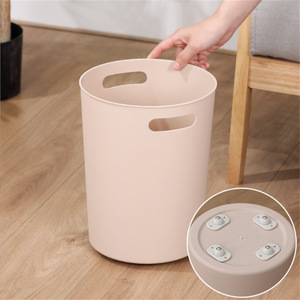 Ruedas adhesivas con rodamientos de bolas, banda de rodadura suave, color beige claro, para cajas de almacenamiento - Product Image 1