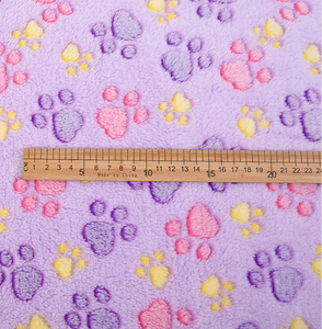 Nuevo 230G tela estampada de franela de doble cara poliéster offset impreso ropa de terciopelo coral tela textil para el hogar - Product Image 2