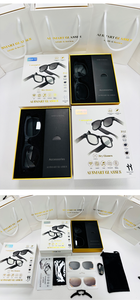แว่นตาอัจฉริยะ G1 Ai พร้อมกล้องกันสั่น ถ่ายภาพ วิดีโอ บันทึกเสียง ส่งสัญญาณ Wi-Fi พร้อมระบบแปลภาษา AI รุ่น AIMB-G1 - Product Image 6