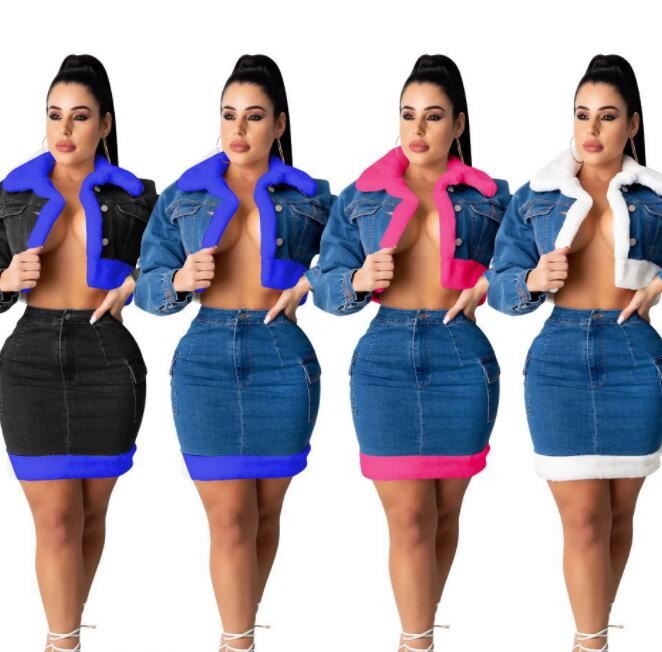 Denim Jacket And Skirt China Trade,Buy 