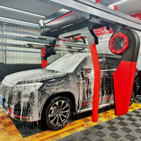 Systèmes de lavage de voitures automatiques sans contact à 360 degrés programmés automatiquement avec contrôle par application