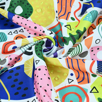 Tissu PUL en polyester TPU 100% imprimé numérique imperméable et personnalisé pour les coussinets de couches pour enfants