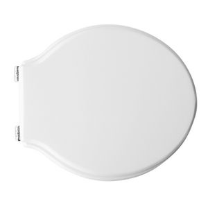 Siège de toilette blanc, longueur 50,5 cm, largeur 37,5 cm, pour toilettes standard - Product Image 1
