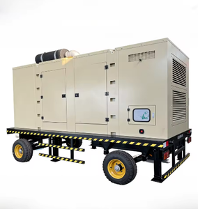 Groupe électrogène diesel silencieux de type remorque Honghao Power 500 kW, ATS, puissance personnalisable, 380 V/220 V, 50/60 Hz, 1800 tr/min, 95 % de rendement - Product Image 2