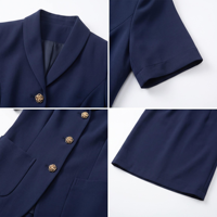Ensemble de tailleur bleu pour femme, ensemble de tailleur de bureau pour femme, ensemble de tailleur professionnel pour femme, ensemble de tailleur deux pièces pour femme