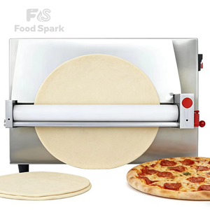 Máquinas <span class=keywords><strong>de</strong></span> Panadería <span class=keywords><strong>de</strong></span> Acero Inoxidable, Laminadora <span class=keywords><strong>de</strong></span> Masa Eléctrica para Pizza, Pan, Pastel, <span class=keywords><strong>Fondant</strong></span>, Croissant y Repostería - Product Image 1