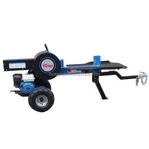 6.5HPH Ystrong 34T Gasoline manual electric hydraulic wood splitting machine price for sale HY34T-GL