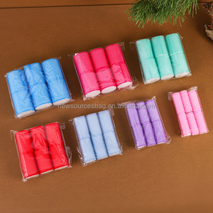 6個入り/パック ヘアローラー ヘアスポンジ カールセット セルフグリップ フォームヘアローラー 女性用 女の子用 前髪用 フックループテープ付き - Product Image 3