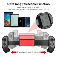 Manette rétractable de jeu sans fil PG-9083S IPEGA pour Android IOS tablette PC contrôleur manette avec support extensible