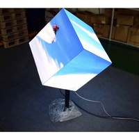 Esterno impermeabile a 360 gradi di angolo di visione magico LED cubi Display interattivi LED Video cubo pubblicità