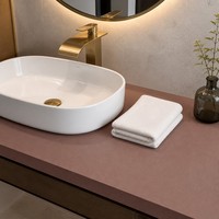Dalle de quartz technique mate moderne de haute qualité, personnalisable, directement de l'usine, pour plans de travail, comptoirs et revêtements muraux d'hôtels