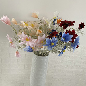 Ramo de Loto Artificial con Diamantes Suzume Ii de 30cm-100cm, Flores Decorativas para Interiores y Accesorios de Fotografía - Product Image 3
