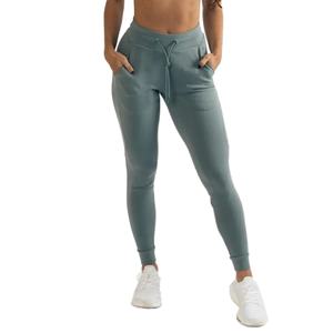 Pantalones Deportivos de Punto para Mujer, de Nailon y Algodón, Pantalones de Moda para Mujer, Mallas con Logotipo Personalizado, Pantalones Deportivos para Mujer - Product Image 3