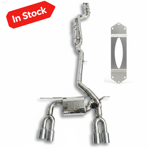 Sistema <span class=keywords><strong>de</strong></span> Escape Valvetronic Rytan con Válvulas, <span class=keywords><strong>de</strong></span> Acero Inoxidable, <span class=keywords><strong>de</strong></span> Igual Longitud, Catback para <span class=keywords><strong>BMW</strong></span> M3/<span class=keywords><strong>M4</strong></span>/F80/F82 (S55) 3.0T - Product Image 1