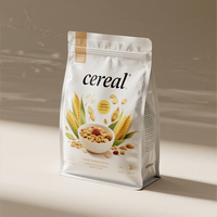 Sachets d'emballage personnalisés imprimés pour céréales, fruits, flocons d'avoine, noix, muesli, petit-déjeuner, refermables, en aluminium, pour céréales