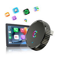 Beneworld BW-W60 Caja Inteligente Portátil con Carplay y Android Auto, Adaptador USB Tipo-C para Automóviles, Compatible con la Mayoría de los Vehículos