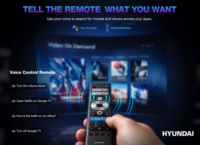 Téléviseur intelligent HYUNDAI 50 pouces 4K QLED 60Hz Android 14 Dolby Vision sans cadre TV numérique DVB-T2 S2
