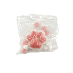 Soft Plush TPR White Pink Cat Paw Squishy Toy High Elastic Comfortable Touch Anti-Anxiety Lovely Gift Unisex Children <strong>Adults</strong> - Product Image 5
