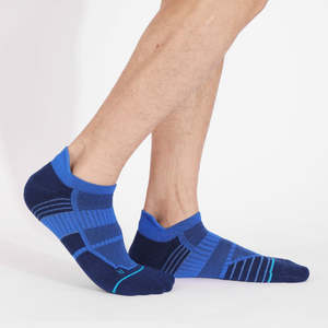 Chaussettes de sport personnalisées, épaisses, à fond en <span class=keywords><strong>serviette</strong></span>, séchage rapide, chaussettes basses de course pour hommes et femmes - Product Image 1