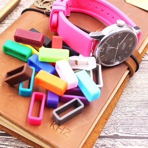 Bracelet de rechange en caoutchouc, Silicone, 24mm, noir, pour montre, support, boucle, accessoires - Product Image 2