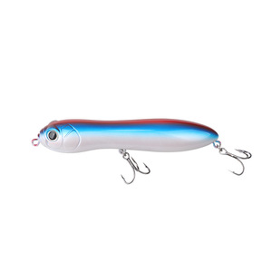 Señuelo artificial rígido de ABS de 135 mm/33 g con sonajero ruidoso para pesca de lubina en superficie con lances de larga distancia - Product Image 1
