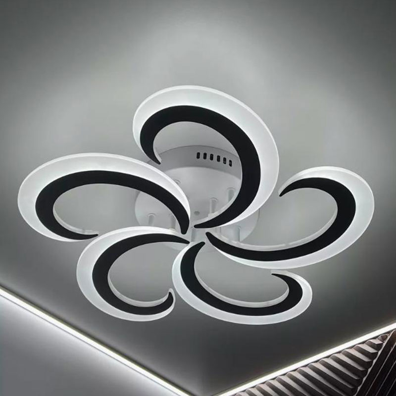 Modern LED Aisle Light Pendant Lamp Ceiling Chandelier for Home Office Acrylic Decoration for Cloakroom Bedroom Living Room