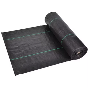 Fournisseur chinois CHAQ – Tapis <span class=keywords><strong>anti</strong></span>-mauvaises herbes écologique pour l'agriculture et l'aménagement paysager, <span class=keywords><strong>géotextile</strong></span> tissé en PP, <span class=keywords><strong>anti</strong></span>-vieillissement, noir, 100 m, 70-200 g/m² - Product Image 5